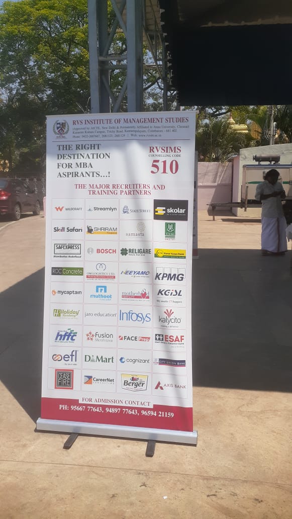 RVS COLLEGE INSTITUTE OF MANAGEMENT STUDIES- 27 FEB2023