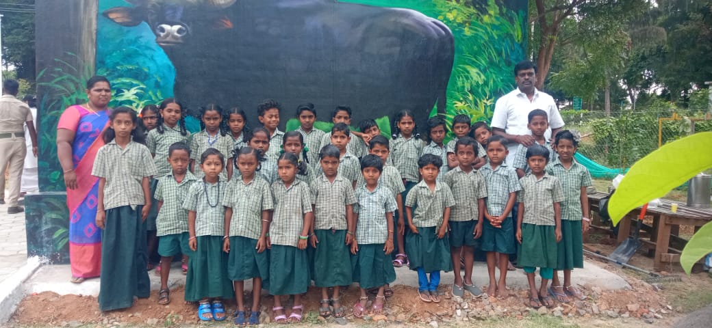 21 August 24- mid day meal program by RURAL EXTENSION SERVICE TRUST