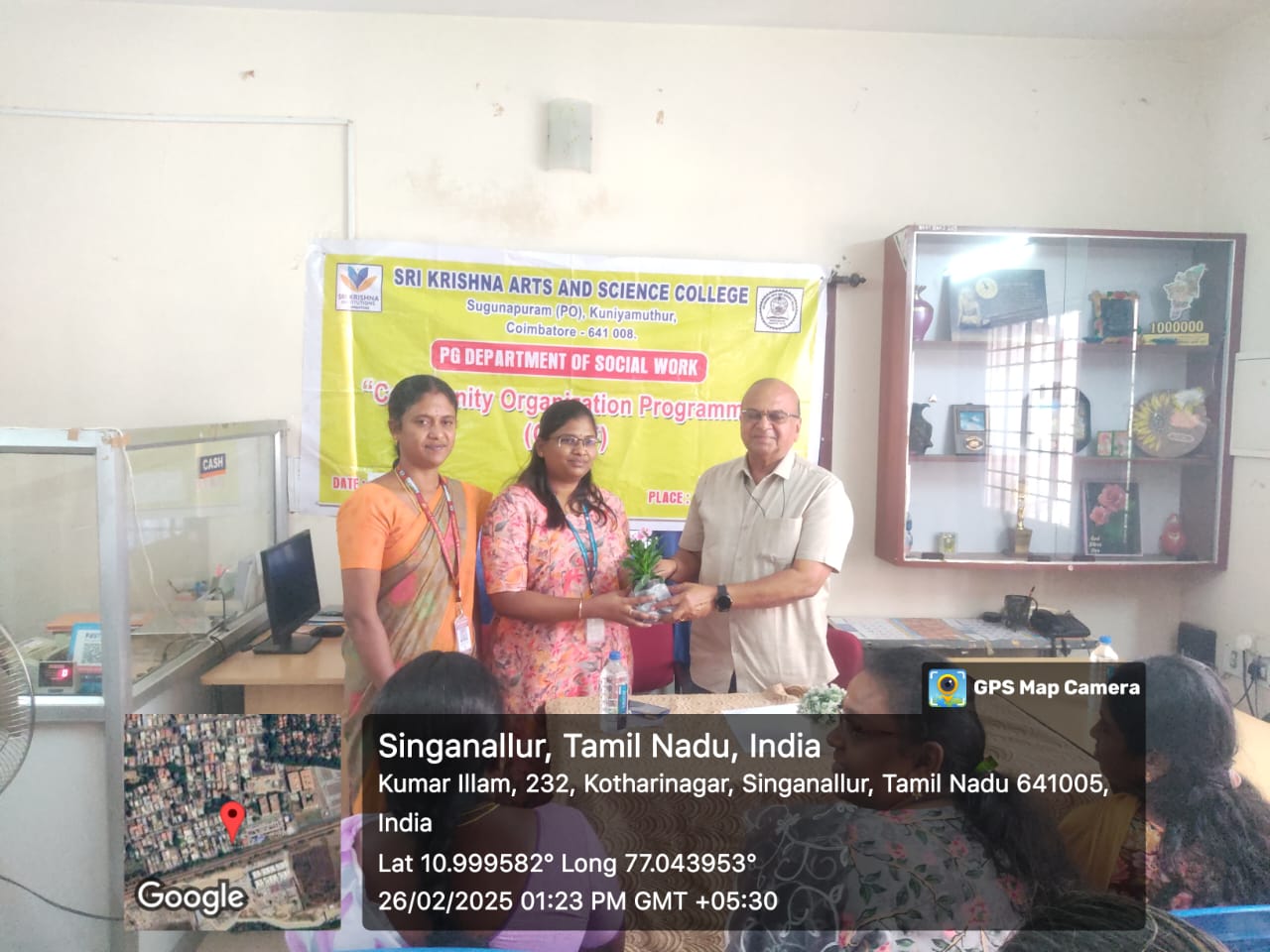 26-2-25- CANCER AWARENESS MEET- AT REST HO BY CHIEF GUEST, MS. R. C. NANDINI, MENTAL HEALTH COUNSELLOR, COIMBATORE CANCER CENTRE