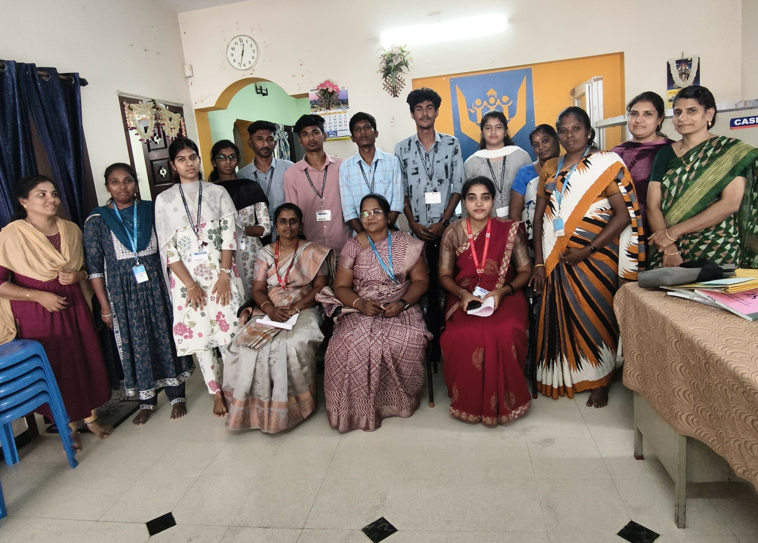 NGPT COLLEGE- MSW STUDENTS- ONE DAY ORIENTATION PROGRAM AT HO, REST, CBE ON 30-7-25